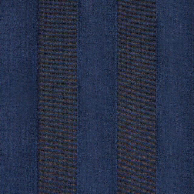 Schumacher 84872 CUNARD STRIÃ‰ VELVET in SAPPHIRE Fabric - C