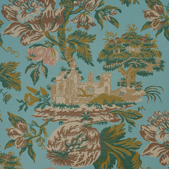 Schumacher 84882 JARDIN DE LOUIS in PRINTEMPS Fabric - TIMOT