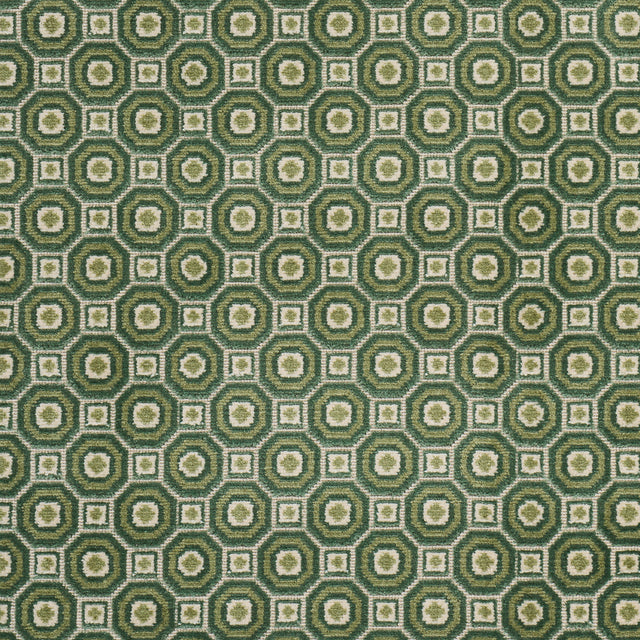 Schumacher 84890 TRIANON CUT VELVET in JARDIN Fabric - TIMOT