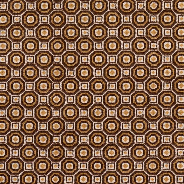 Schumacher 84891 TRIANON CUT VELVET in BISQUE Fabric - TIMOT