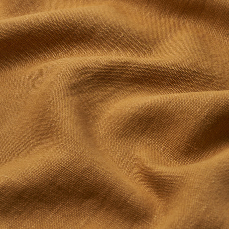 Schumacher 84905 JUMI STONEWASHED LINEN in OCHRE Fabric - PE