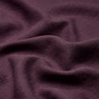Schumacher 84911 JUMI STONEWASHED LINEN in AUBERGINE Fabric 