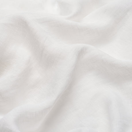 Schumacher 84920 AYA SHEER in WHITE Fabric - PERFECT BASICS:
