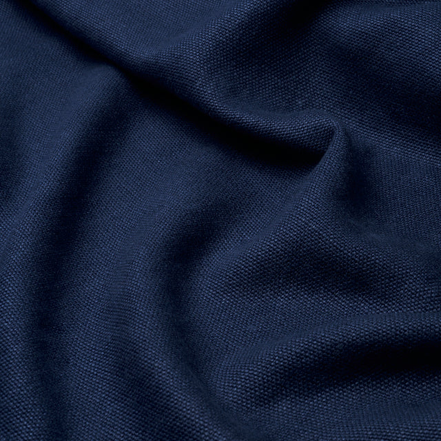 Schumacher 84947 FRANC LINEN in NAVY Fabric - PERFECT BASICS