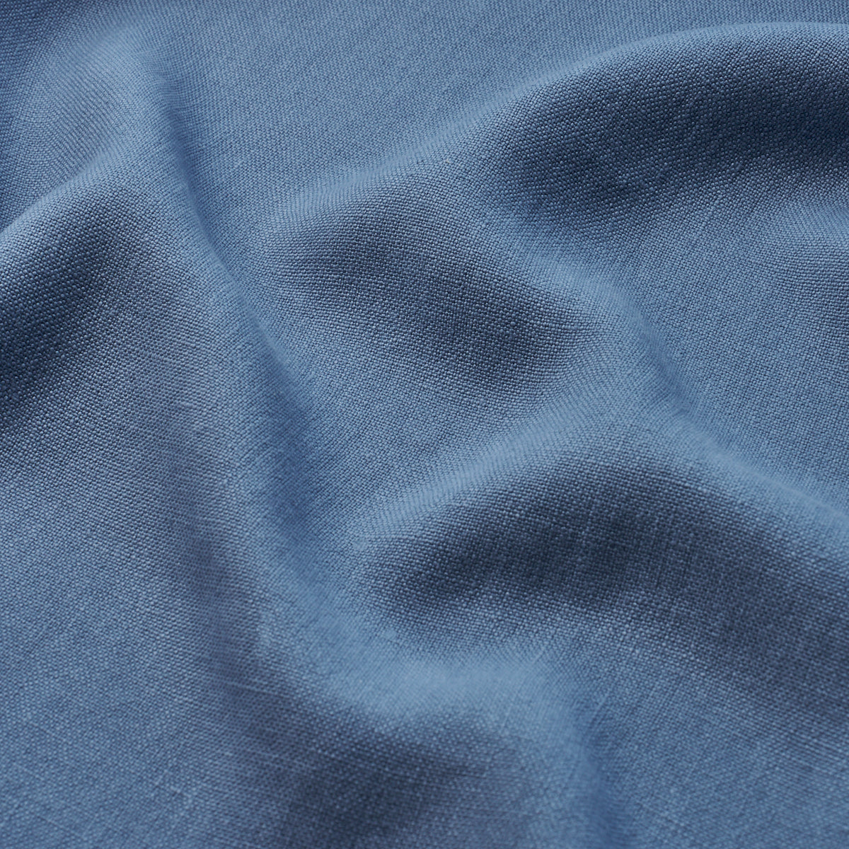 Schumacher 84955 KAI LINEN in CADET Fabric - PERFECT BASICS: