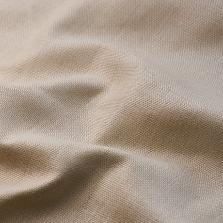 Schumacher 84961 LEO GLAZED LINEN in FLAX Fabric - PERFECT B