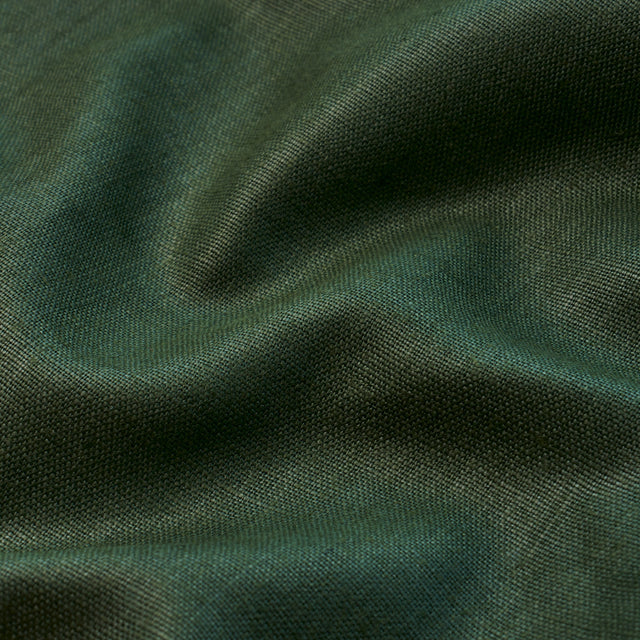 Schumacher 84966 LEO GLAZED LINEN in BOXWOOD Fabric - PERFEC