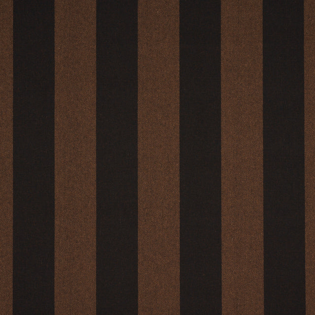 Schumacher 85041 HEMLOCK STRIPE in JAVA Fabric - LUXE LODGE