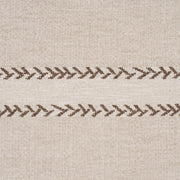 Schumacher 85050 PLAINS STRIPE CASEMENT in FLAX Fabric - LUX