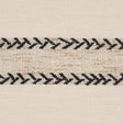 Schumacher 85051 PLAINS STRIPE CASEMENT in GRAPHITE Fabric -