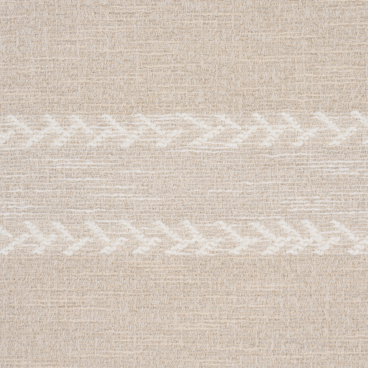 Schumacher 85052 PLAINS STRIPE CASEMENT in NATURAL Fabric - 