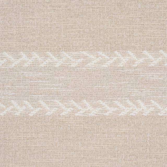 Schumacher 85052 PLAINS STRIPE CASEMENT in NATURAL Fabric - 