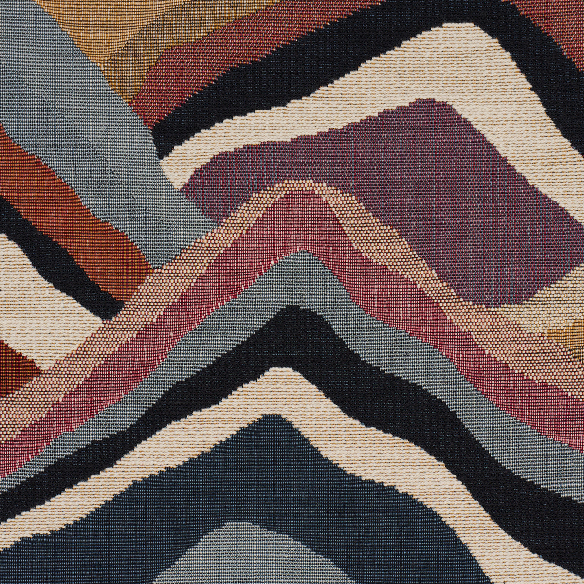 Schumacher 85060 AVALA HILLS in EARTHY MULTI Fabric - LUXE L
