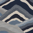 Schumacher 85062 AVALA HILLS in OCEAN Fabric - LUXE LODGE