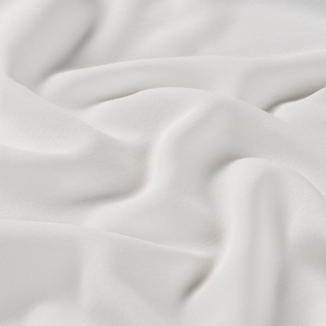 Schumacher 85070 SUMMIT SHEER in WHITE Fabric - PERFECT BASI