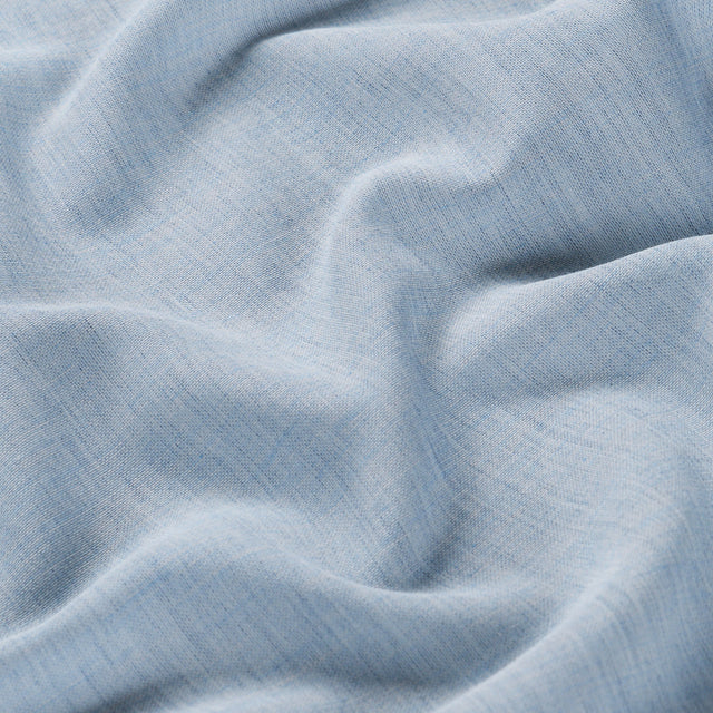 Schumacher 85077 SUMMIT SHEER in SKY Fabric - PERFECT BASICS