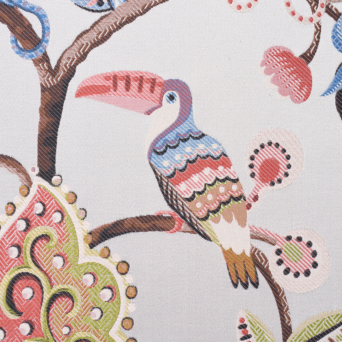 Schumacher 85112 BIRDS OF PARADISE WOVEN in MIST Fabric - ST