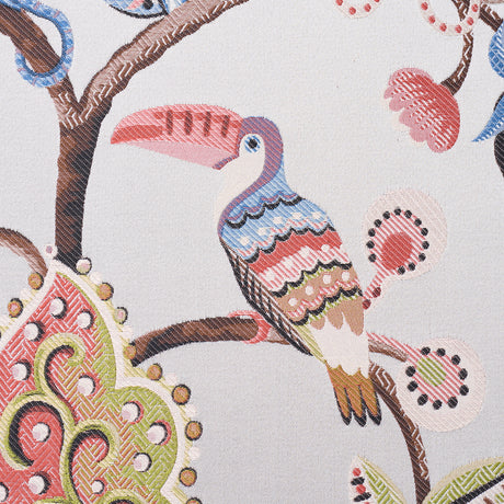 Schumacher 85112 BIRDS OF PARADISE WOVEN in MIST Fabric - ST