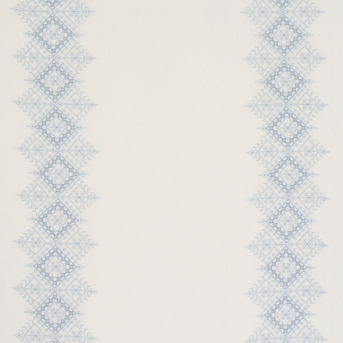 Schumacher 85120 BIRGITTA SHEER in SKY Fabric - SHEERS & CAS