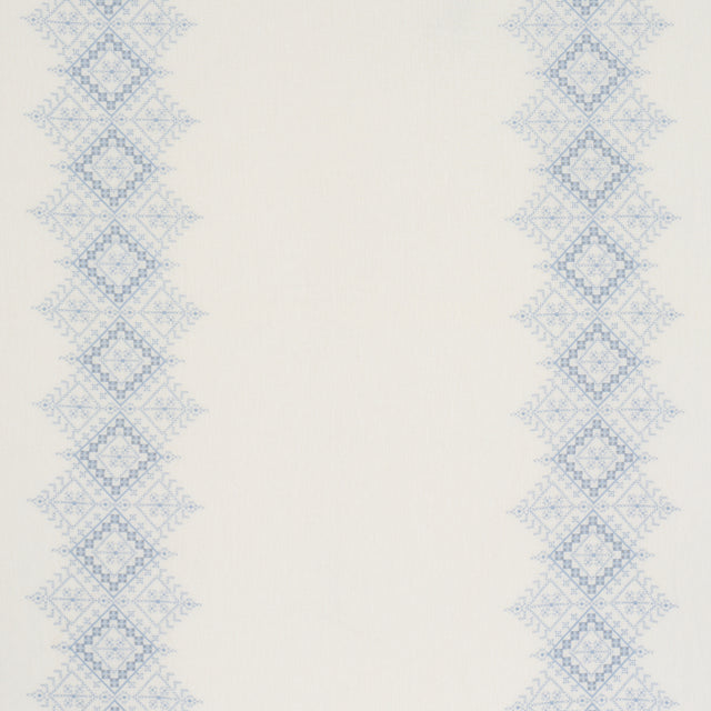 Schumacher 85120 BIRGITTA SHEER in SKY Fabric - SHEERS & CAS