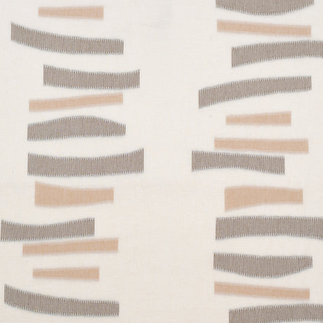 Schumacher 85152 JENSEN SHEER in BROWN Fabric - SHEERS & CAS