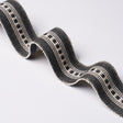Schumacher 85171 LUBECK TAPE NARROW in CHARCOAL Trim - PEREN