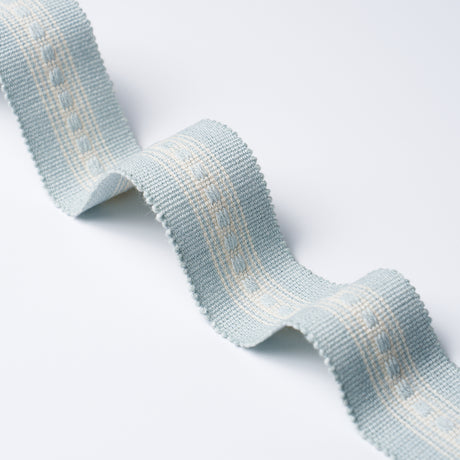 Schumacher 85173 LUBECK TAPE NARROW in SKY Trim - PERENNIAL 