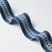 Schumacher 85174 LUBECK TAPE NARROW in NAVY Trim - PERENNIAL