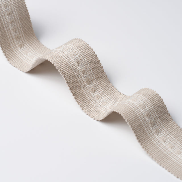 Schumacher 85175 LUBECK TAPE NARROW in NATURAL Trim - PERENN
