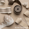 Schumacher 85185 PORTOLA TAPE NARROW INDOOR/OUTDOOR in PEBBL