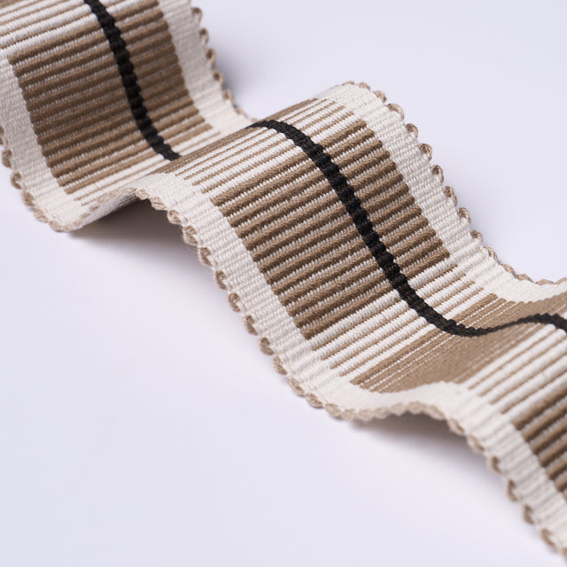 Schumacher 85190 CALCADA TAPE MEDIUM in WHEAT Trim - PERENNI