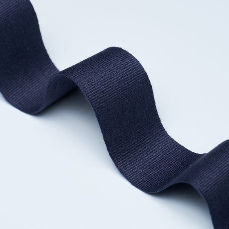 Schumacher 85251 MATHIAS LINEN TAPE WIDE in NAVY Trim - PERE