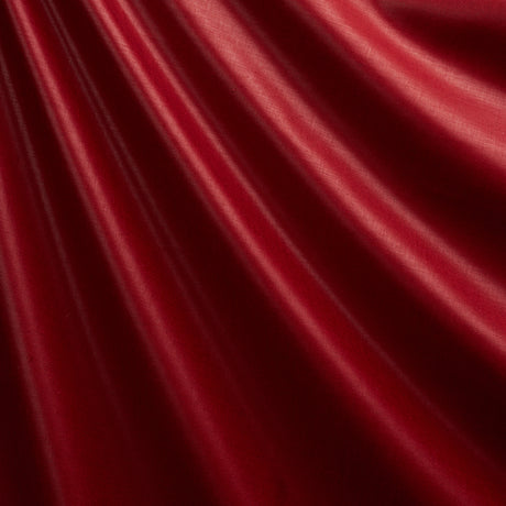 Schumacher 85271 PATENT LINEN in RED Fabric - PATTERSON FLYN