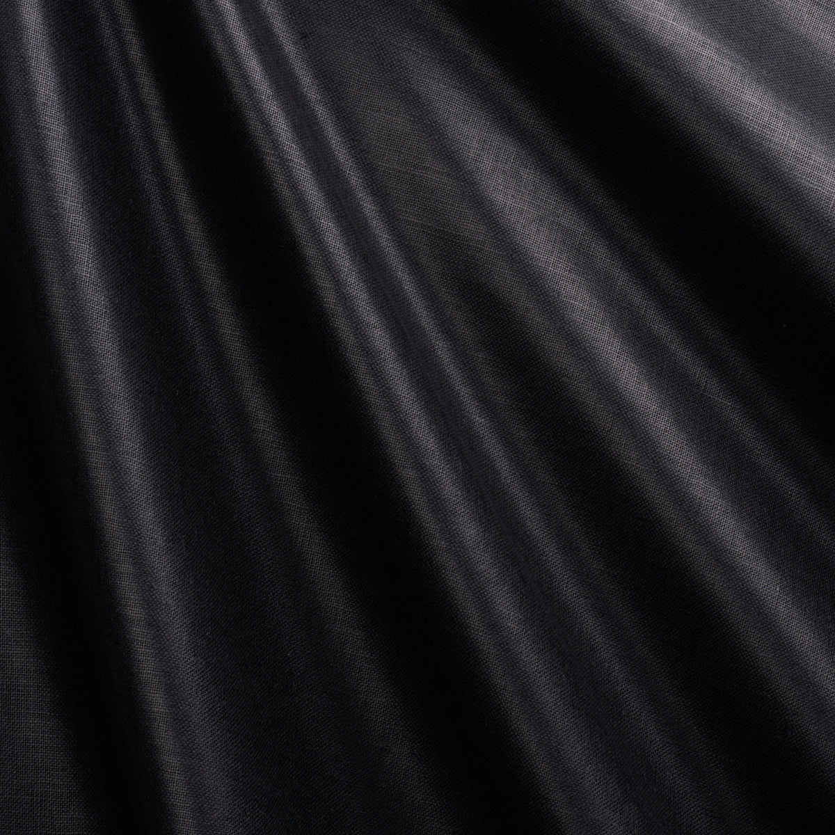 Schumacher 85275 PATENT LINEN in BLACK Fabric - PATTERSON FL