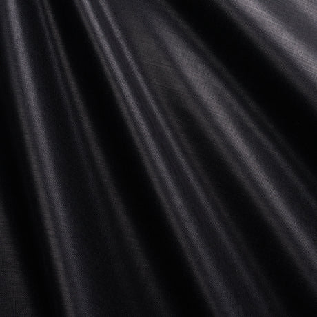 Schumacher 85275 PATENT LINEN in BLACK Fabric - PATTERSON FL