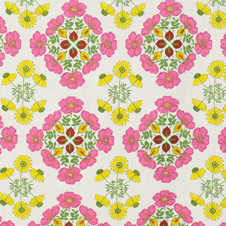 Schumacher 854B29 ROSA in SPRING Fabric - RAOUL TEXTILES