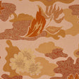 Schumacher 85501 LIAN DREAM in CORAL Fabric - LAURA GONZALEZ