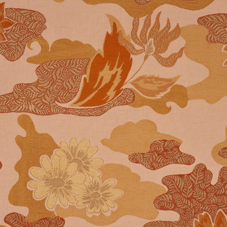 Schumacher 85501 LIAN DREAM in CORAL Fabric - LAURA GONZALEZ