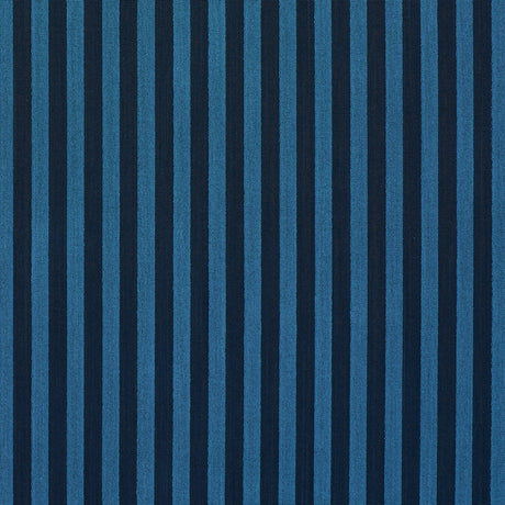 Schumacher 85511 PIPE ILLUSION in BLEU Fabric - LAURA GONZAL