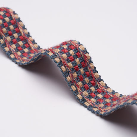 Schumacher 85542 COUNTRY BRAID in DENIM Trim - A COUNTRY LIF