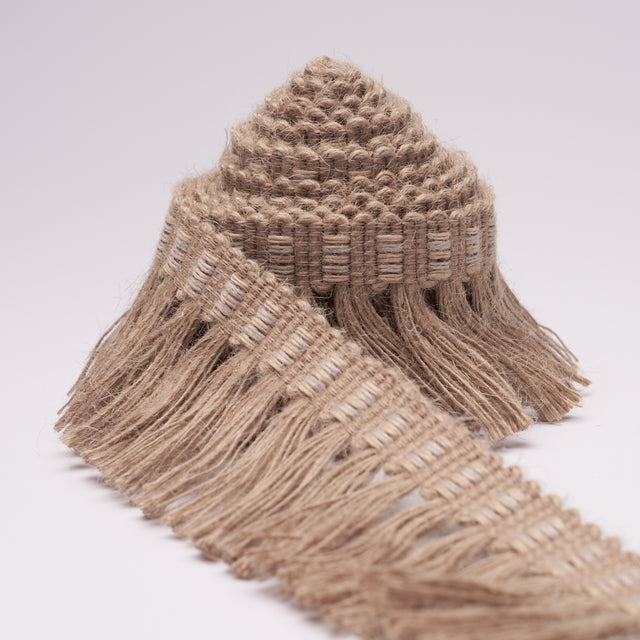 Schumacher 85564 COUNTRY FRINGE in FLAX Trim - A COUNTRY LIF