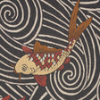 Schumacher 85590 KOI FISH in MIDNIGHT Fabric - RHYTHM IN MOT