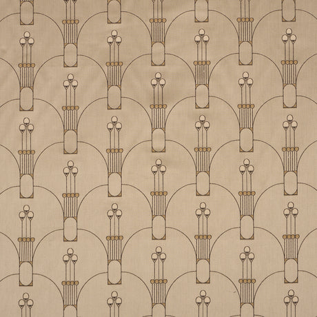 Schumacher 85600 SWANSON SCALLOP in PEWTER Fabric - RHYTHM I