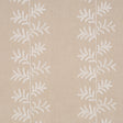 Schumacher 85631 ELOISE EMBROIDERY in NATURAL Fabric - NEW T