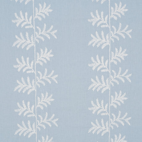 Schumacher 85632 ELOISE EMBROIDERY in SKY Fabric - NEW TRADI