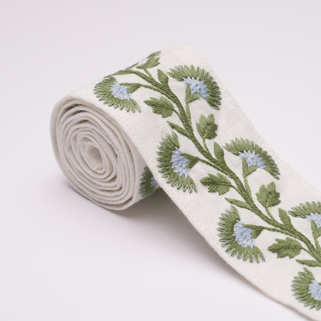 Schumacher 85651 LOTTIE TAPE in LEAF Trim - NEW TRADITIONAL