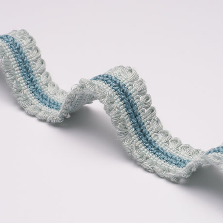 Schumacher 85663 MIRIAM TRIM in AQUA Trim - NEW TRADITIONAL