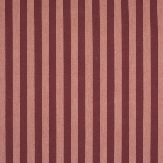 Schumacher 85807 HANSON INDOOR/OUTDOOR STRIPE in RASPBERRY F
