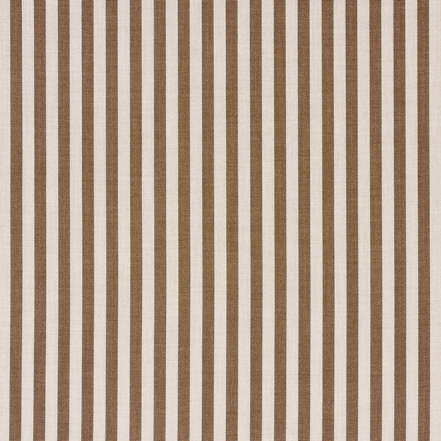 Schumacher 85811 HANSON INDOOR/OUTDOOR STRIPE NARROW in BROW