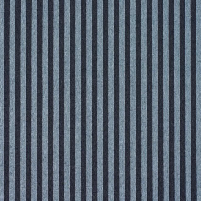 Schumacher 85814 HANSON INDOOR/OUTDOOR STRIPE NARROW in BLUE